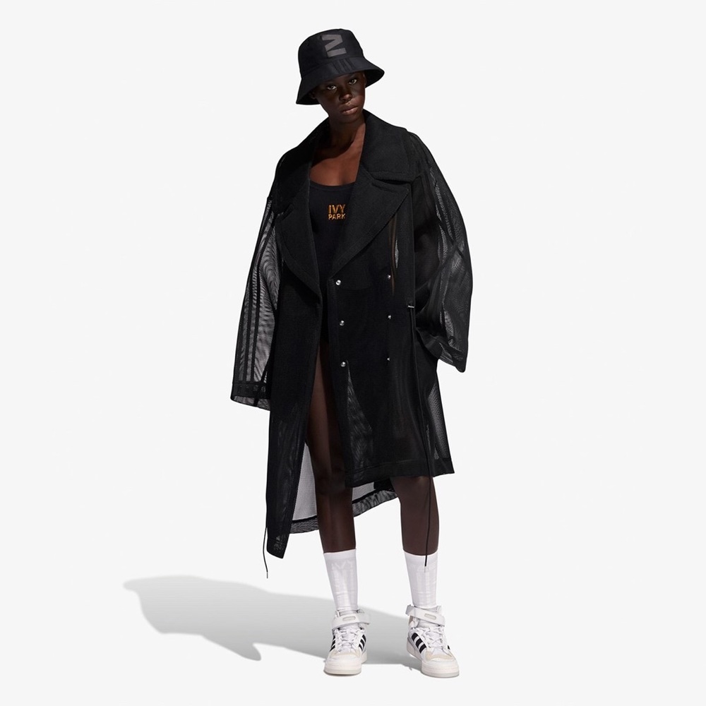NWT ADIDAS ORIGINALS X IVY PARK MESH JACKET - BLACK GR1466